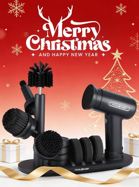 Revolutionary Electric Spin Scrubber: Cordless Cleaning Brush with 8 Versatile Heads & 3 Speed Settings for Effortless Kitchen and Bathroom Cleaning, Plus Knife Sharpener Included