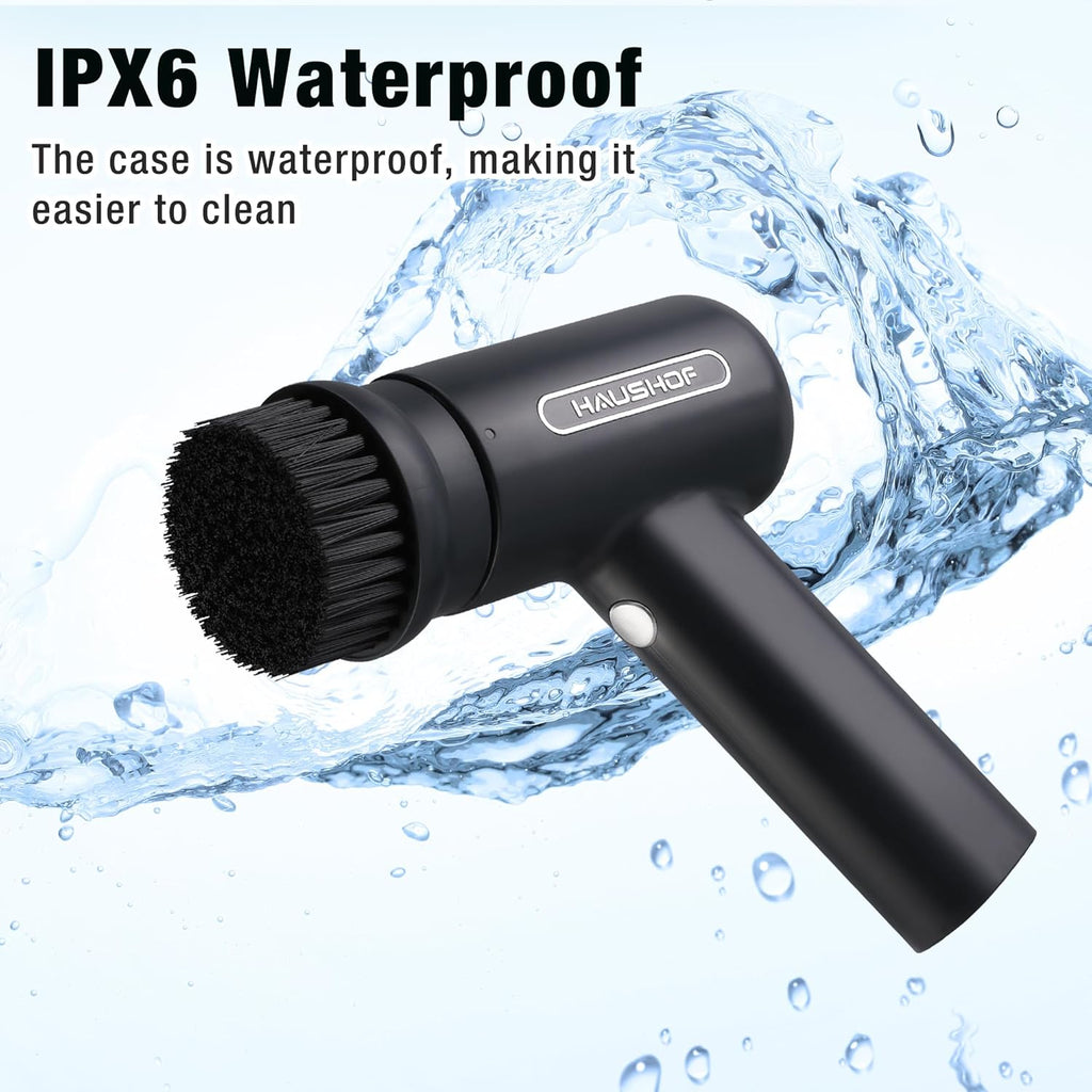 Revolutionary Electric Spin Scrubber: Cordless Cleaning Brush with 8 Versatile Heads & 3 Speed Settings for Effortless Kitchen and Bathroom Cleaning, Plus Knife Sharpener Included